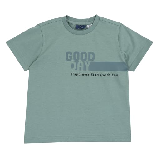 chicco-t-shirt-jungen-4-jahre-dunkelgr-n-kurzarm-baumwolle image 5