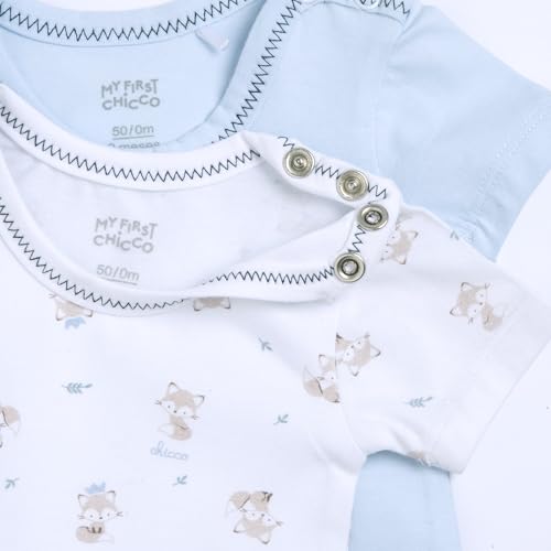 chicco-baby-body-set-kurzarm-9-monate-2-teilig-baumwolle image 8