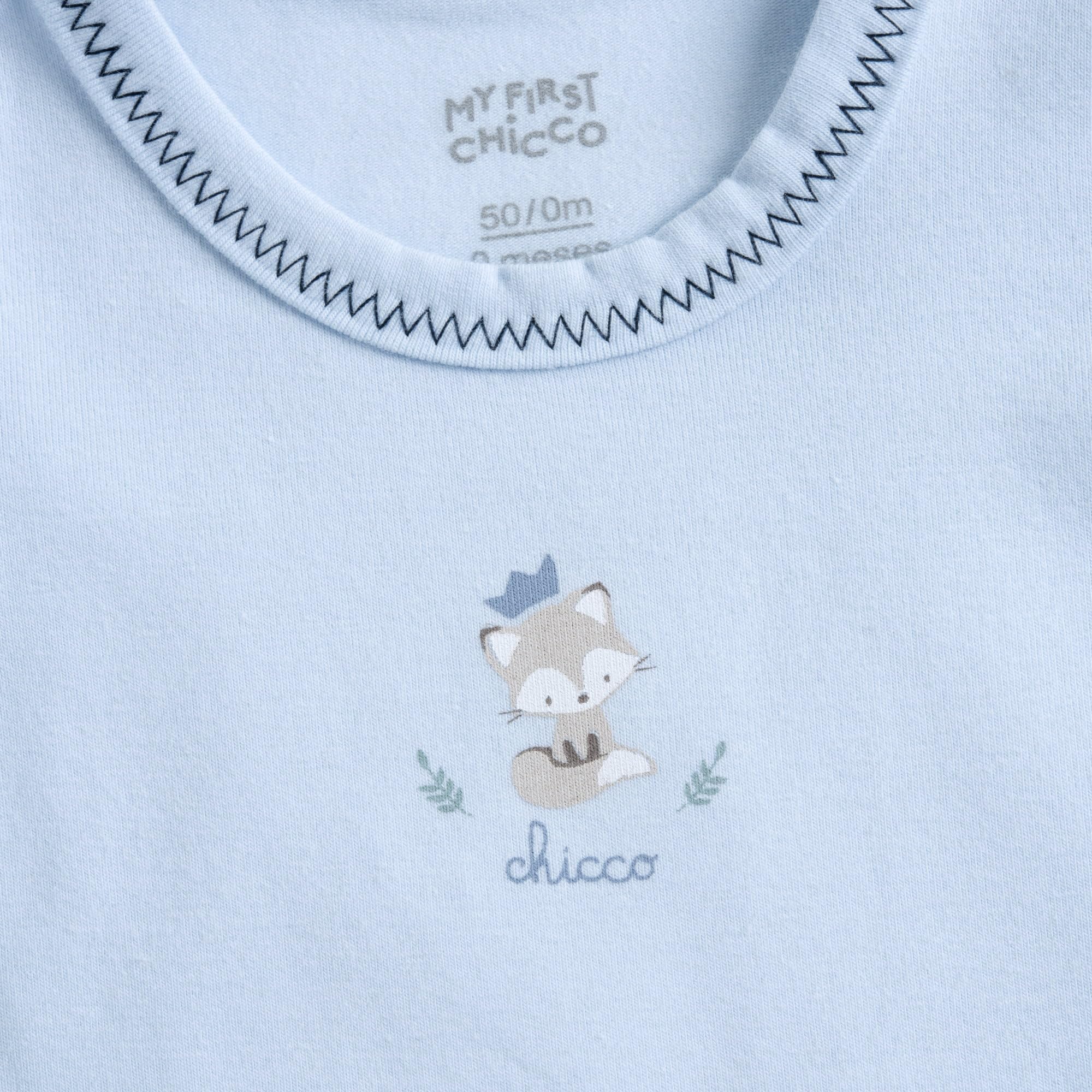 chicco-baby-body-set-kurzarm-9-monate-2-teilig-baumwolle image 4