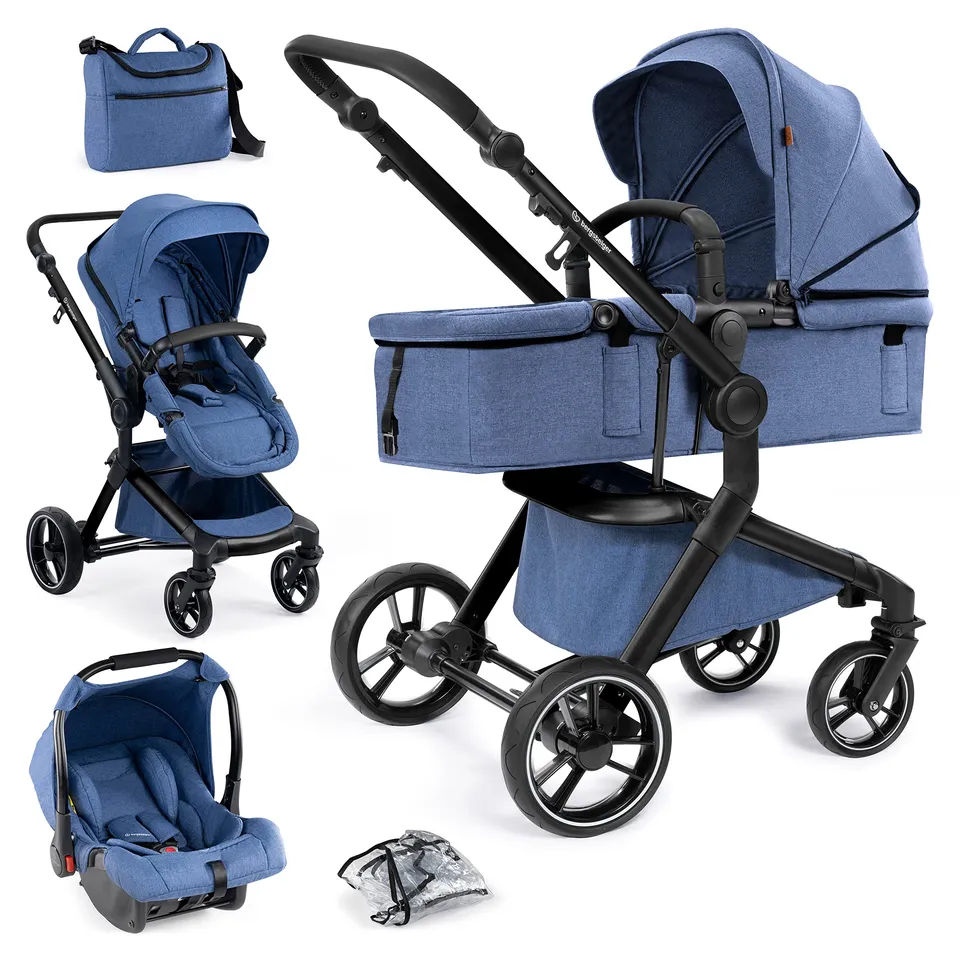 bergsteiger-lugo-3in1-kombikinderwagen-blue-babyschale-bis-kleinkind image 1