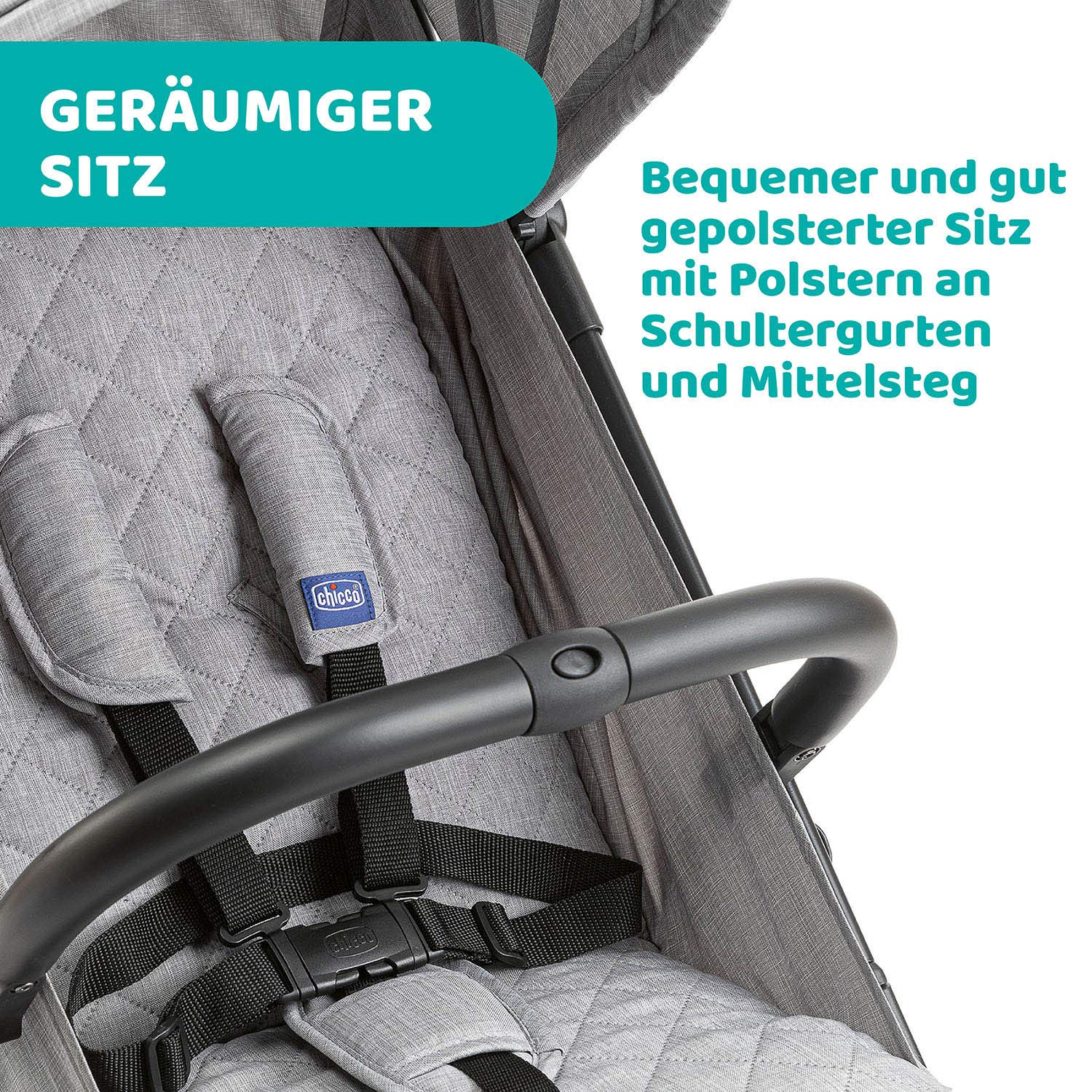 chicco-trolley-me-buggy-light-grey-trolley-funktion-bis-15-kg image 7