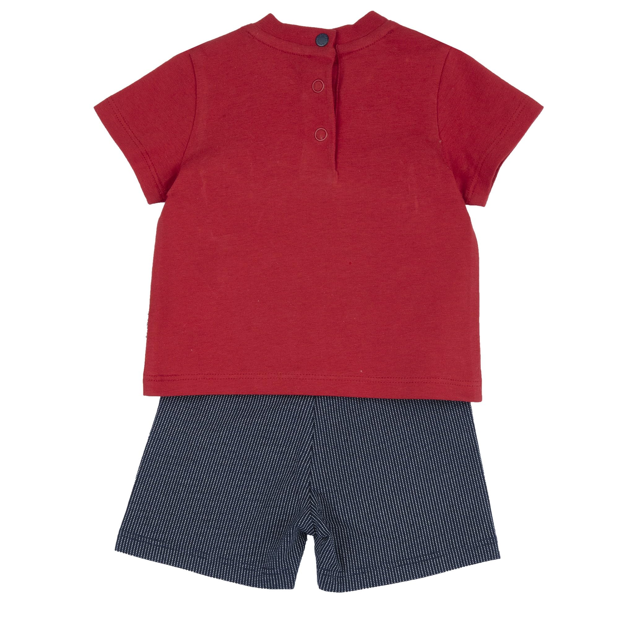 chicco-baby-set-t-shirt-shorts-12-monate-mehrfarbig image 2