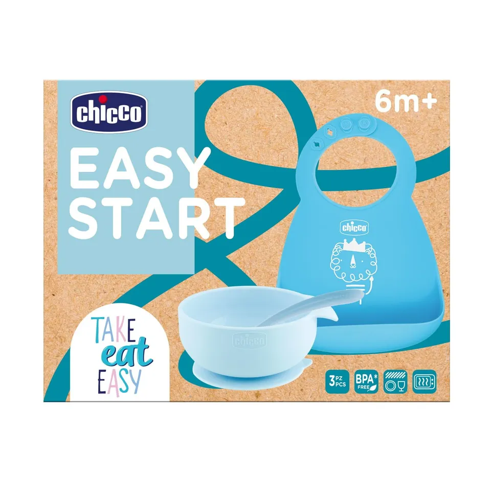 chicco-easy-start-silikon-ess-set-3-tlg-blau-6m image 1