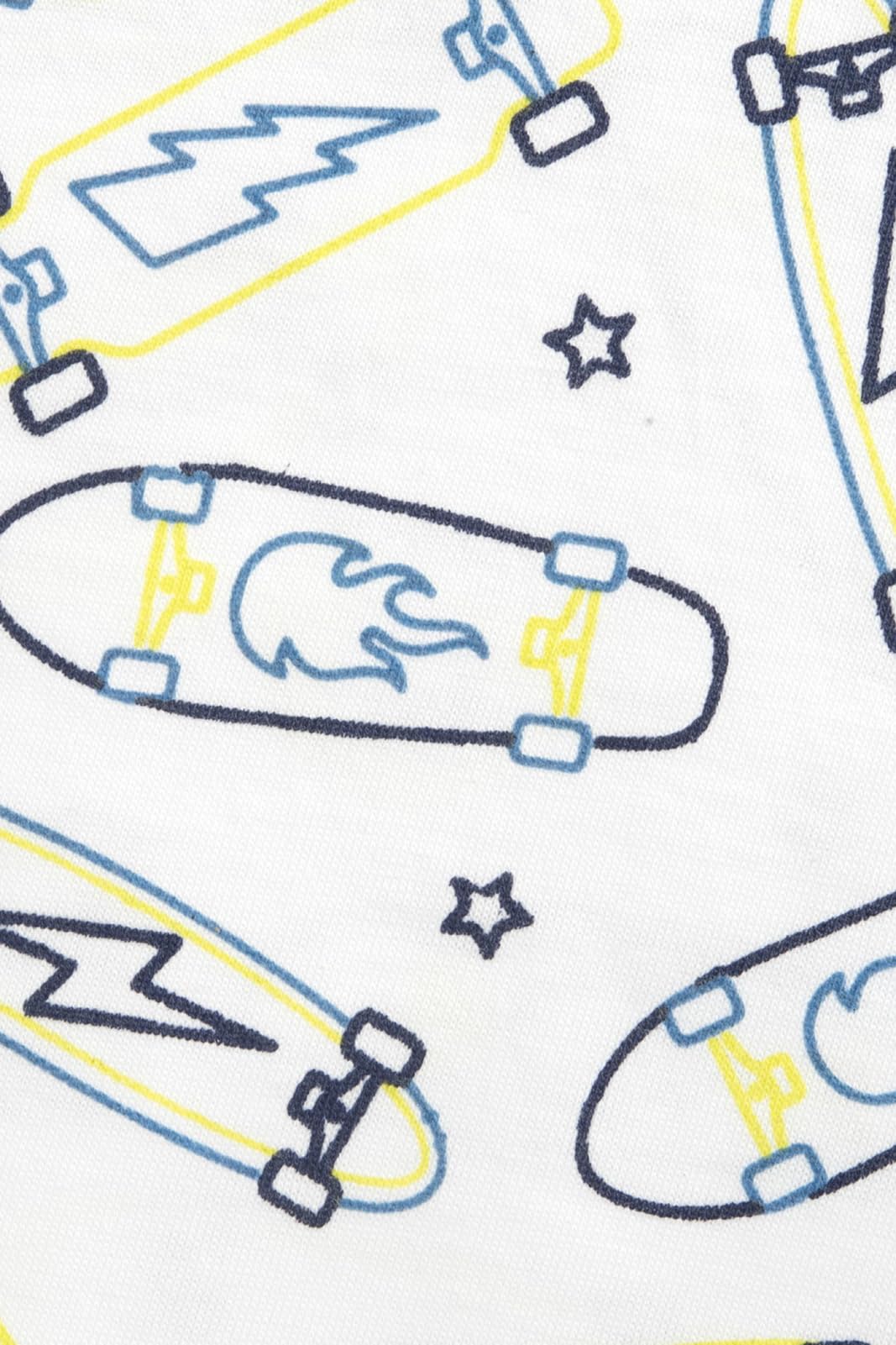 chicco-kinder-t-shirt-3er-set-kurzarm-wei-100-baumwolle image 5