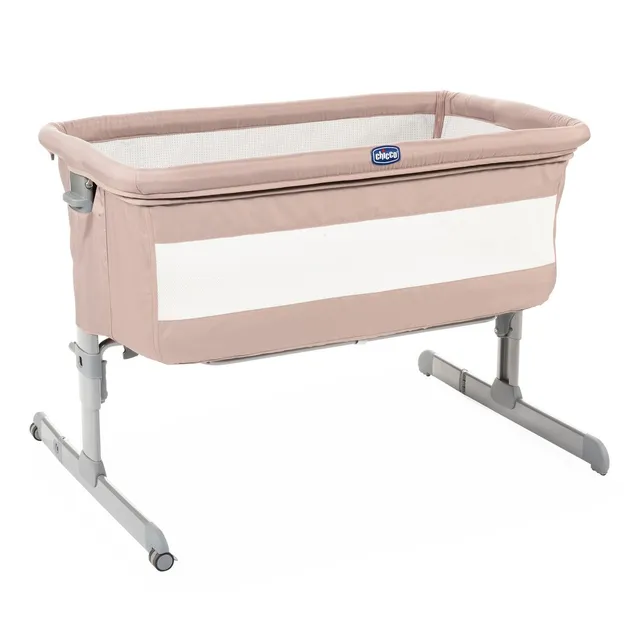 chicco-next2me-beistellbett-beige-mit-matratze-h-henverstellbar image 1