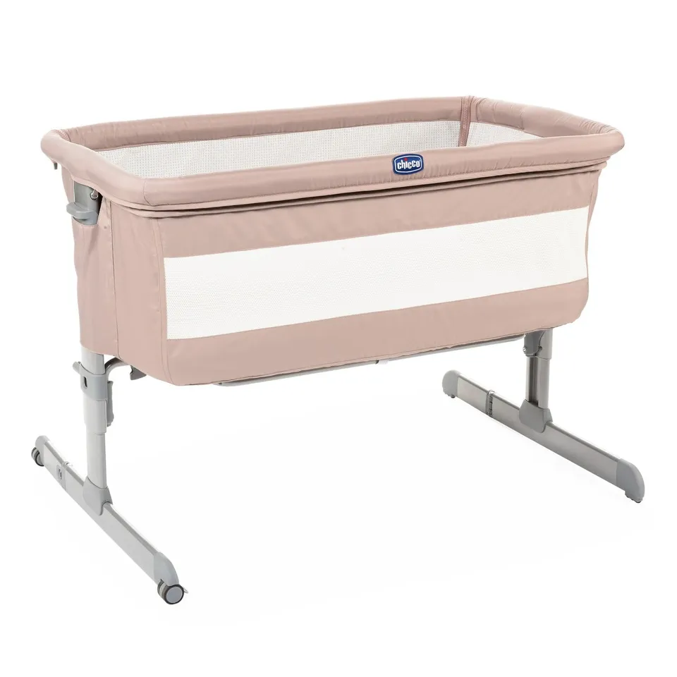 chicco-next2me-beistellbett-beige-mit-matratze-h-henverstellbar image 1
