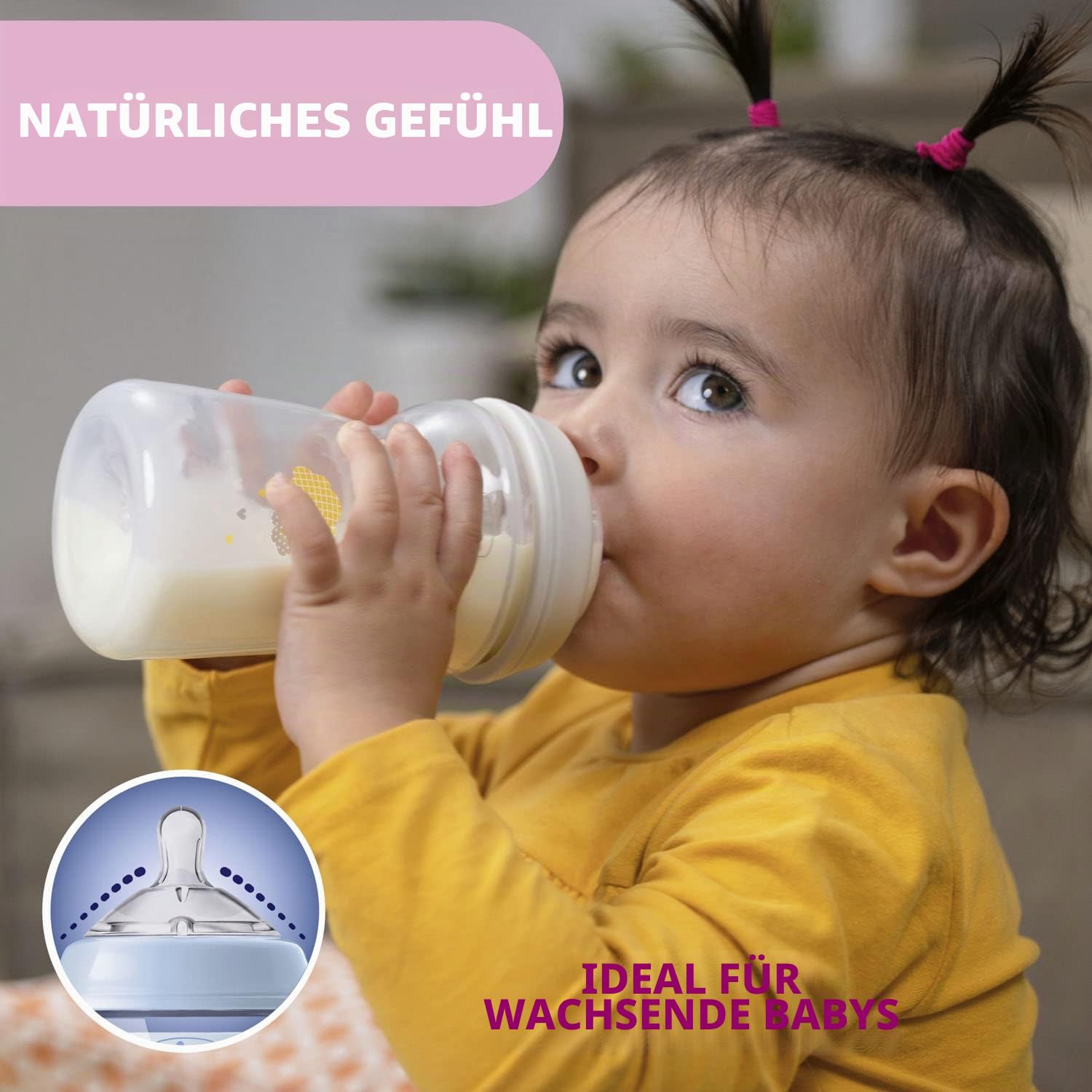 chicco-natural-feeling-babyflasche-330-ml-2-st-ck-hellblau-grau image 2