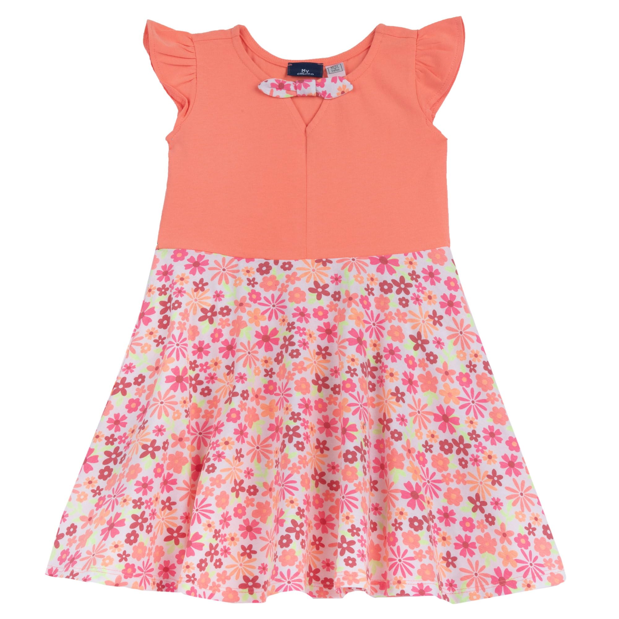 chicco-m-dchen-kleid-kurzarm-baumwolle-9-monate-sommer image 5