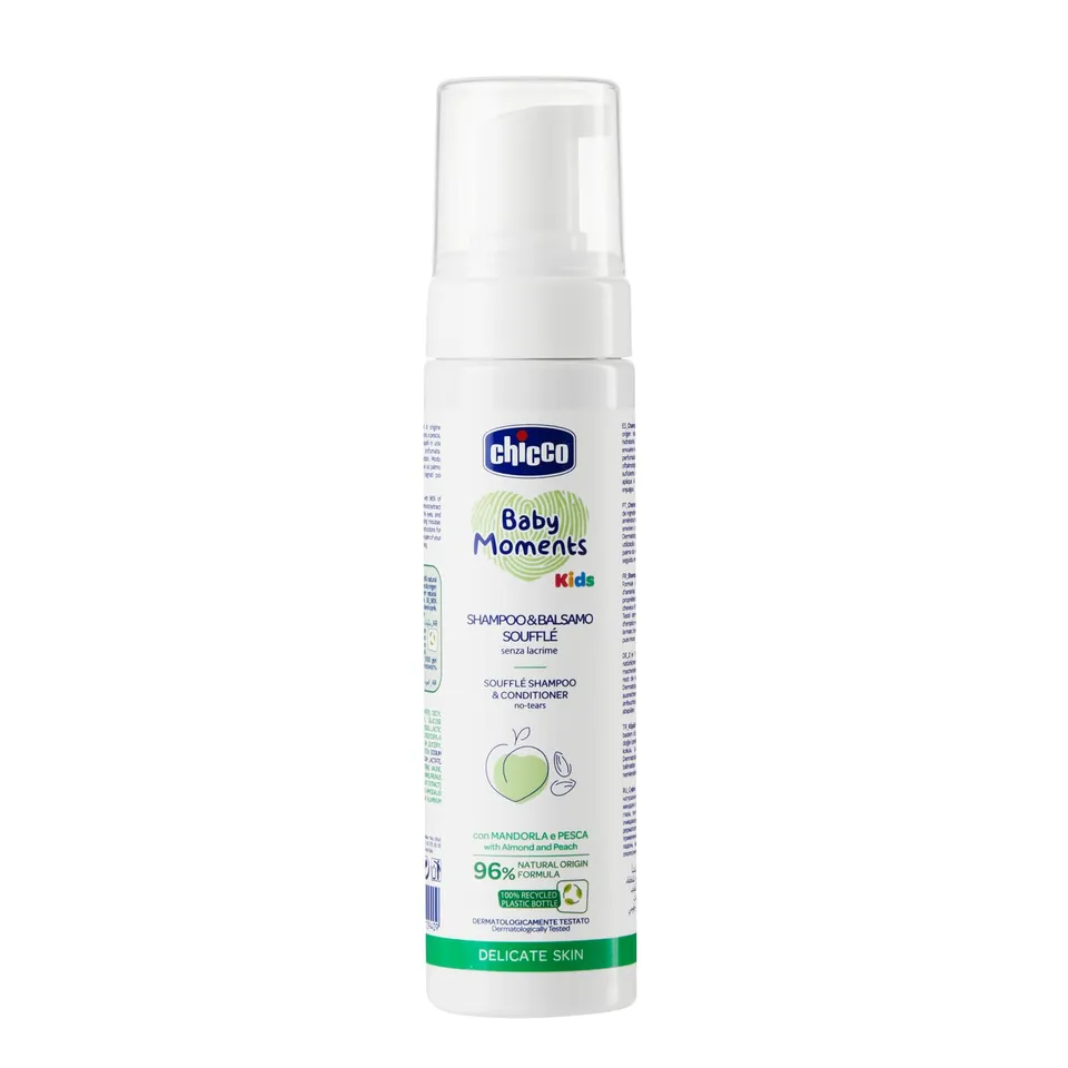 chicco-delicate-skin-2in1-mousse-shampoo-150-ml-ohne-tr-nen image 1