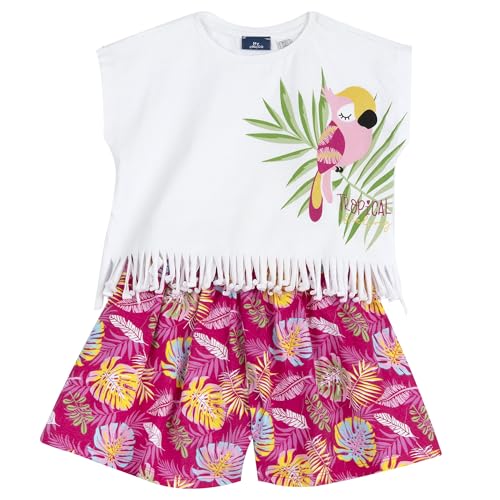 chicco-m-dchen-set-t-shirt-shorts-5-jahre-sommer image 6