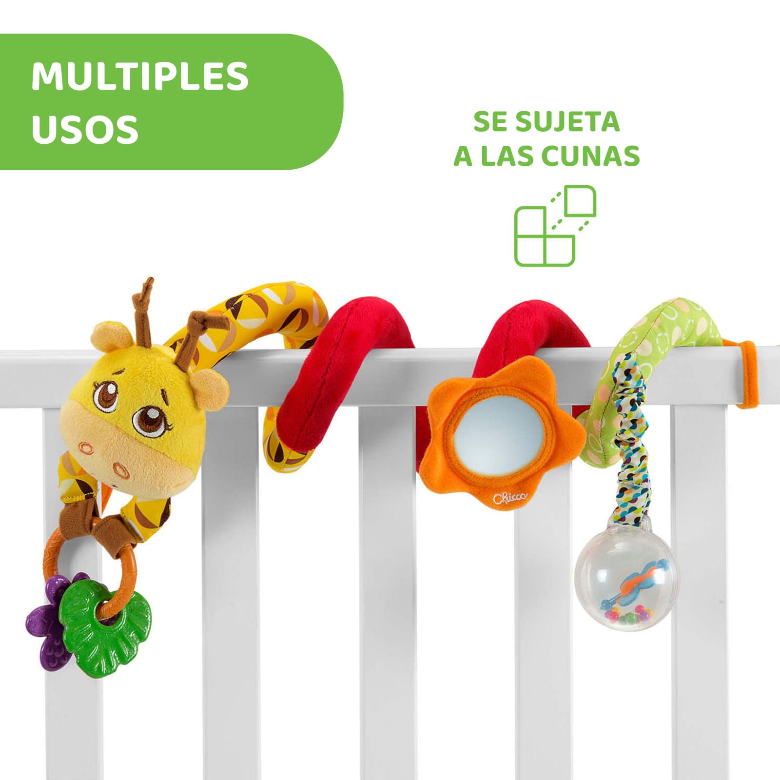 chicco-mrs-giraffe-kinderwagenkette-giraffe-mit-rassel-und-spiegel image 7
