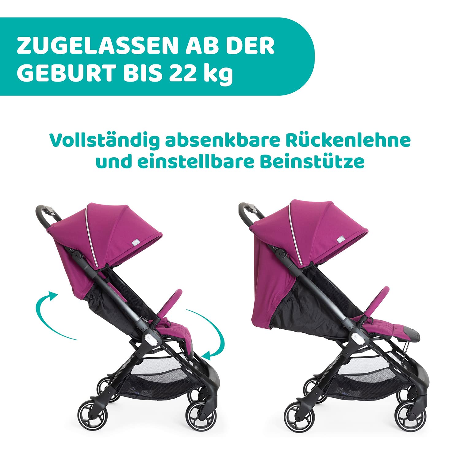 chicco-we-buggy-faltbar-cyclamen-0-mon-22-kg-5-5-kg image 7