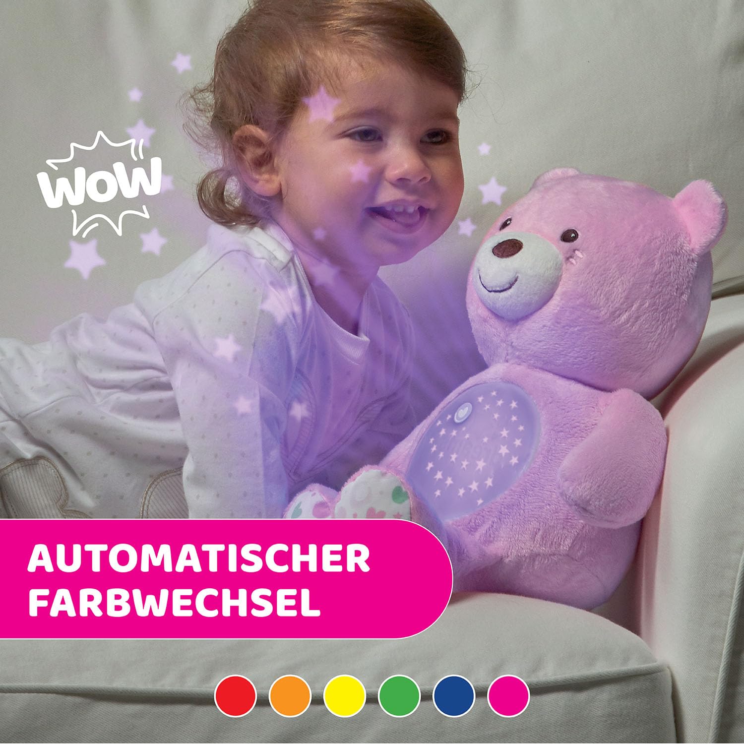 chicco-first-dreams-baby-b-r-rosa-projektor-nachtlicht image 5