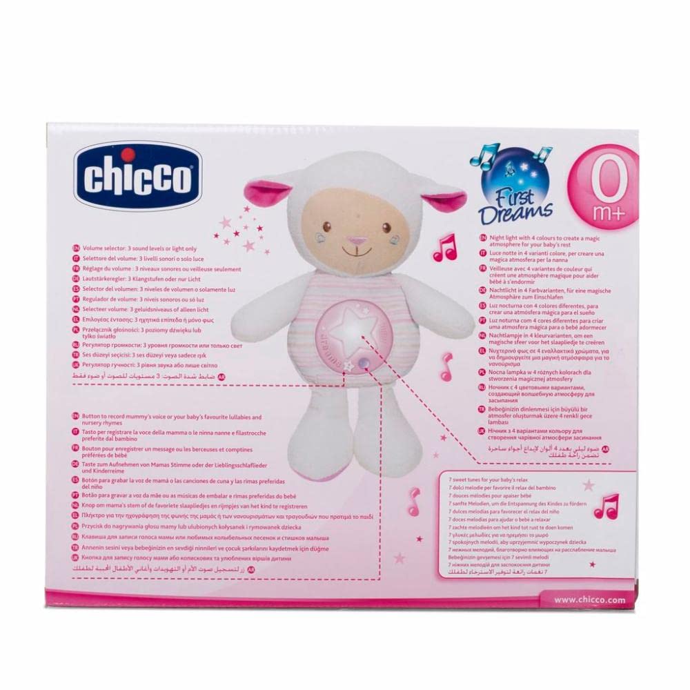 chicco-first-dreams-schlaffreund-schaf-kuscheltier-rosa-mit-nachtlicht image 6