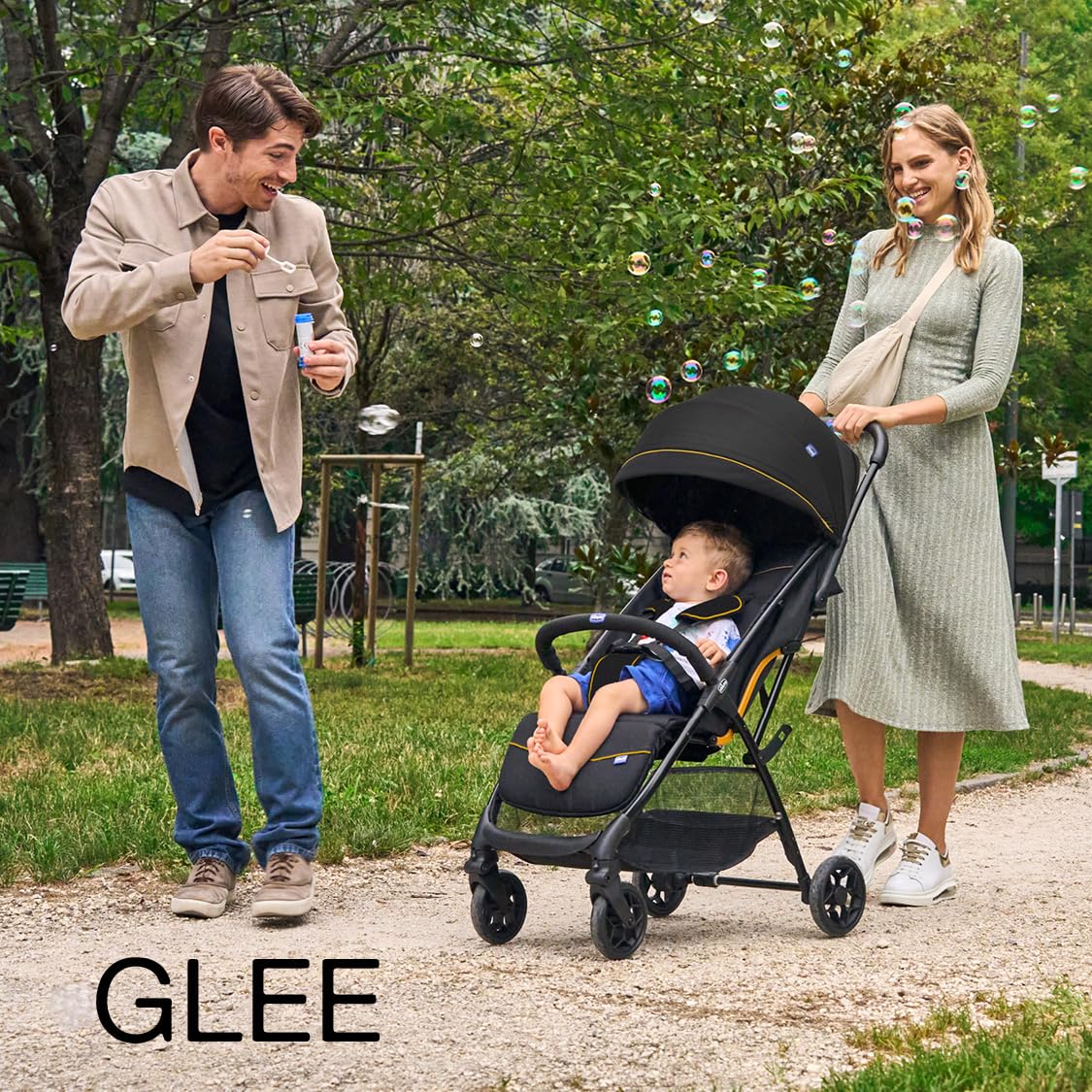 chicco-glee-kinderwagen-schwarz-kompakt-0-22-kg-uv-50 image 3