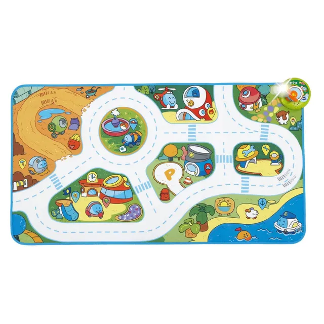 chicco-turbo-ball-city-spielmatte-110x60-mit-auto-1-4-jahre image 1