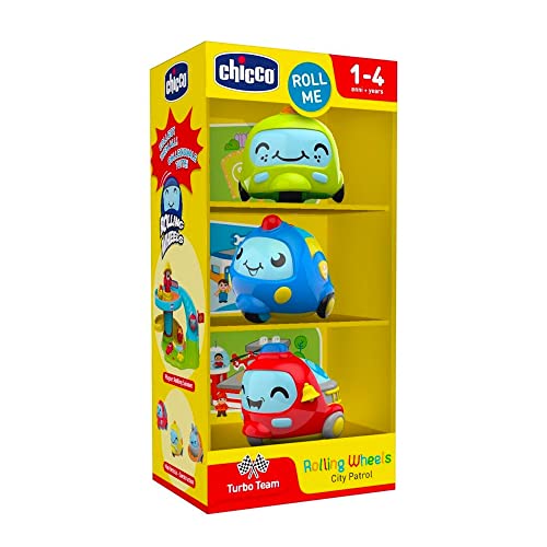 chicco-rolling-wheels-city-patrol-spielautos-3er-set-mehrfarbig image 4
