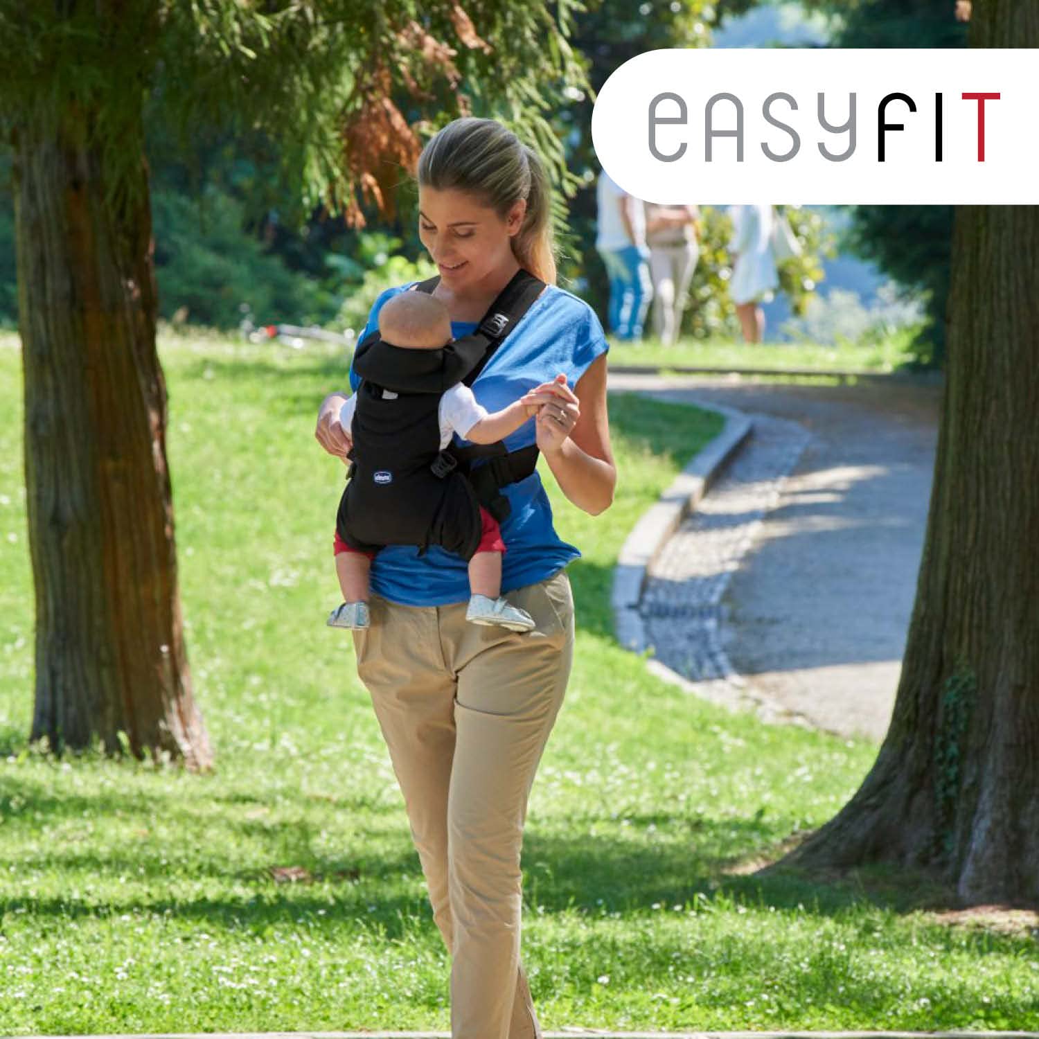 chicco-easyfit-babytrage-moon-grey-bis-9-kg-ergonomisch image 2