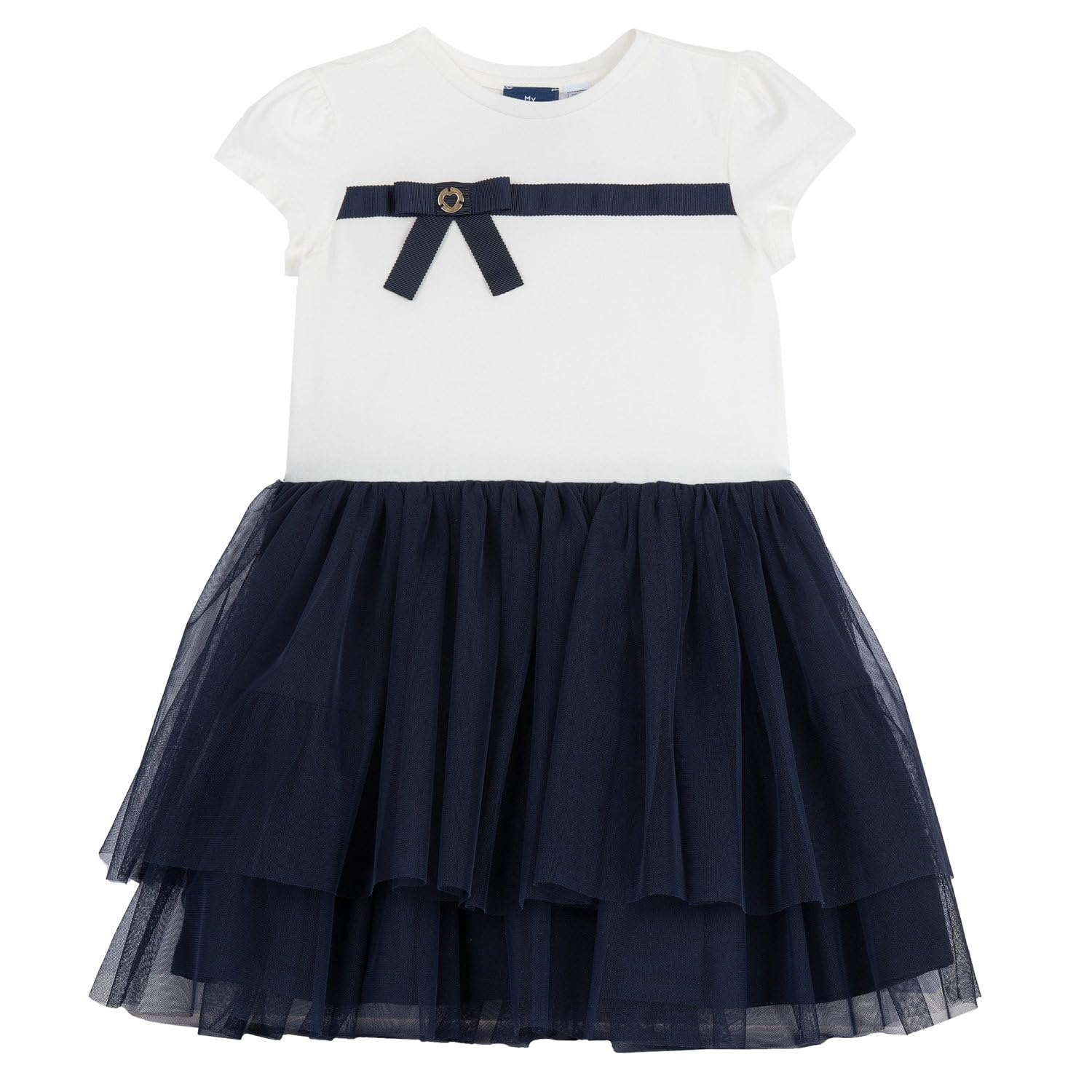 chicco-m-dchen-kleid-kurzarm-festkleid-baumwolle-gr-4-jahre image 1