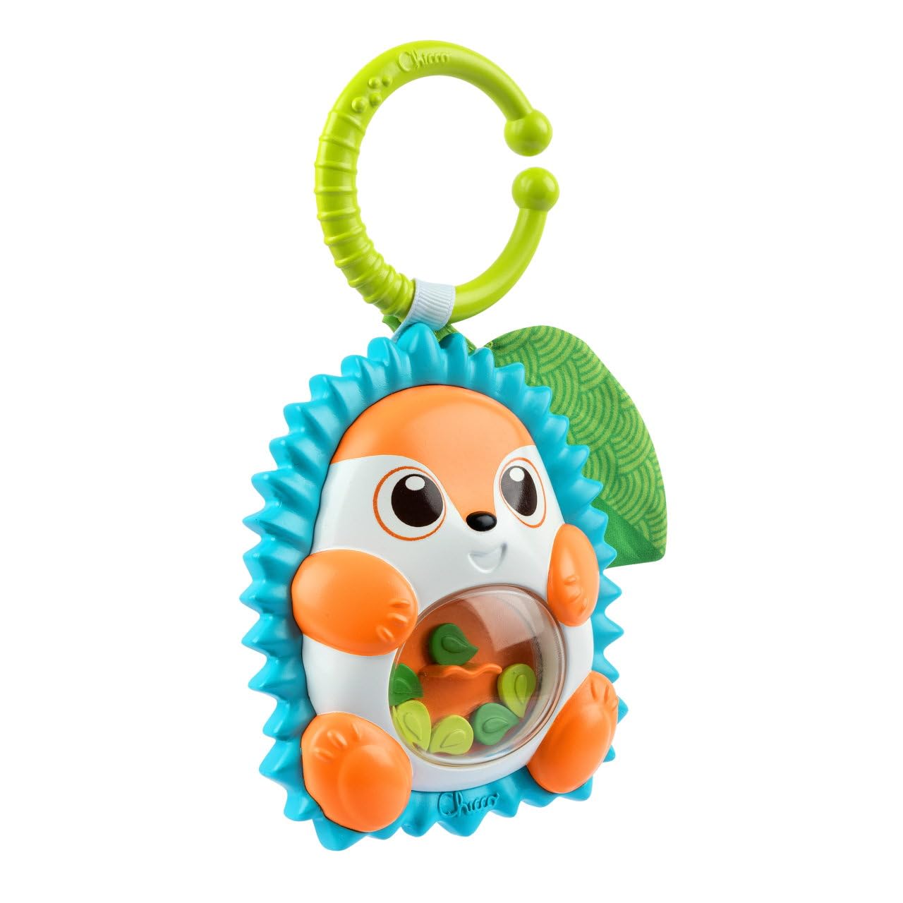 chicco-igel-rassel-kinderwagen-greifling-texturen image 4