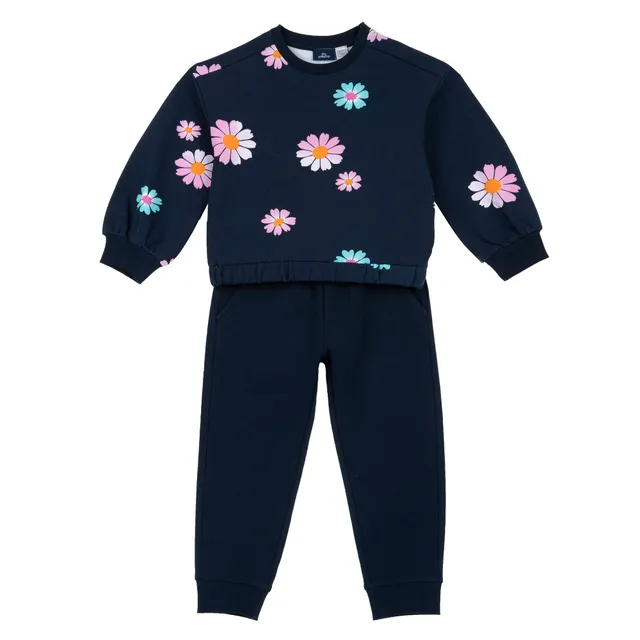 chicco-m-dchen-trainingsanzug-set-2-jahre-blumen image 1