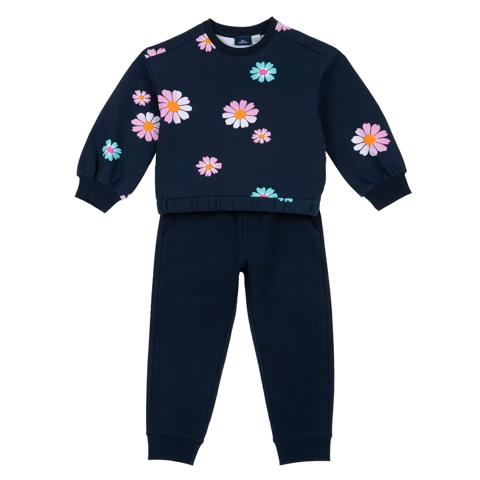chicco-m-dchen-trainingsanzug-set-2-jahre-blumen image 1