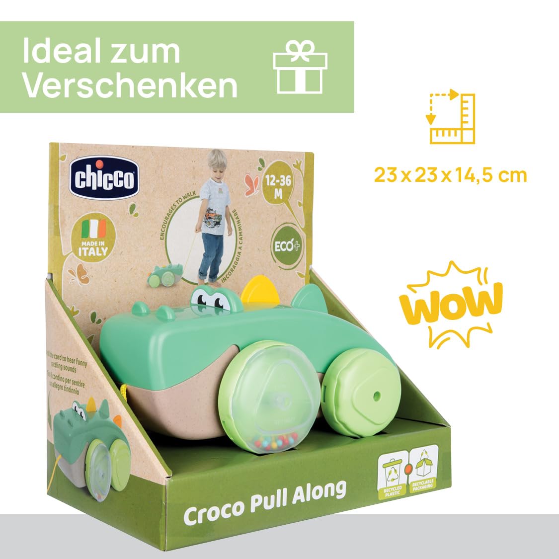 chicco-eco-krokodil-nachziehspielzeug-12-36-monate-recycelt image 8