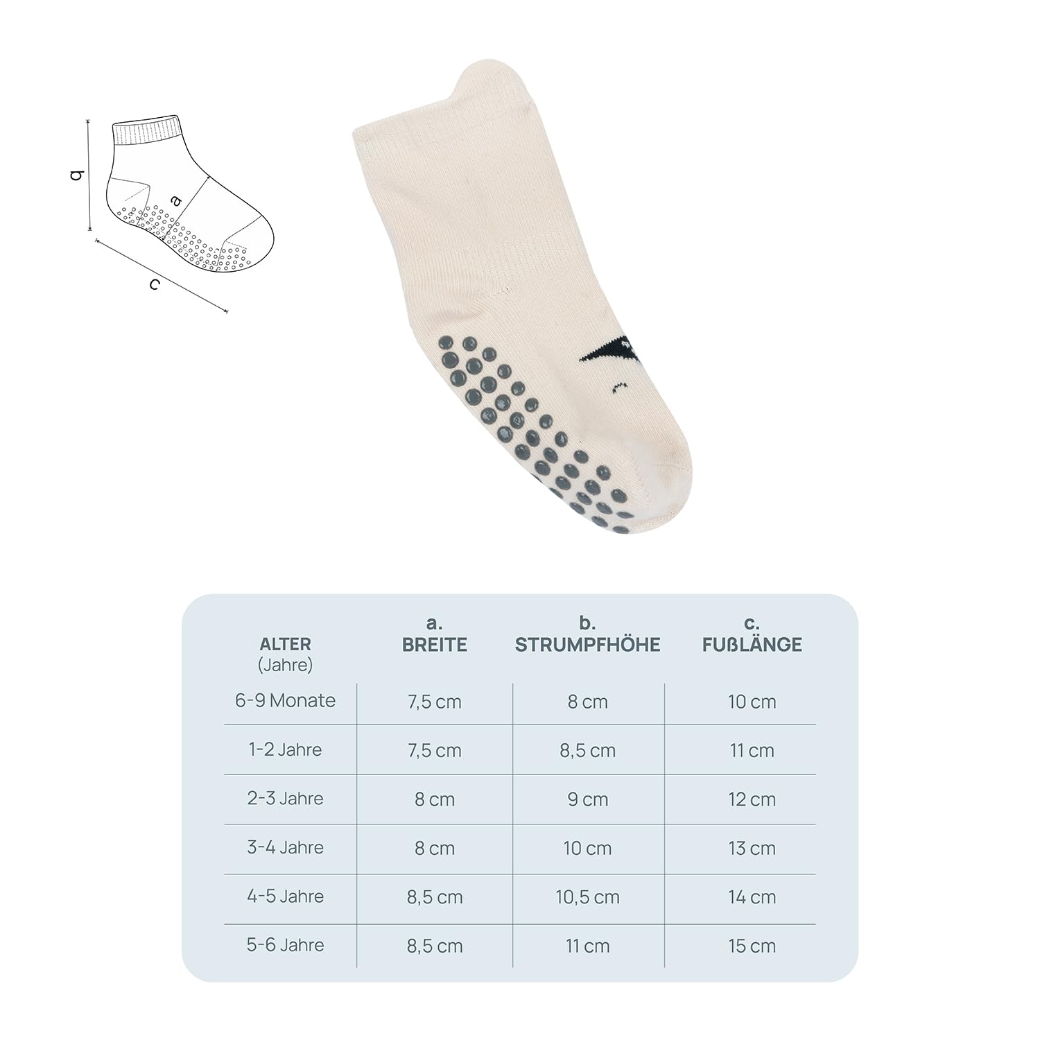 chicco-stoppersocken-kinder-5-paar-5-6-jahre-baumwolle image 5